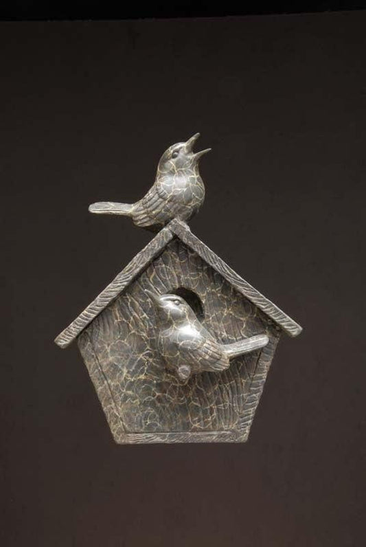 Singing His Heart Out-Sculpture-Gerald Balciar-Sorrel Sky Gallery