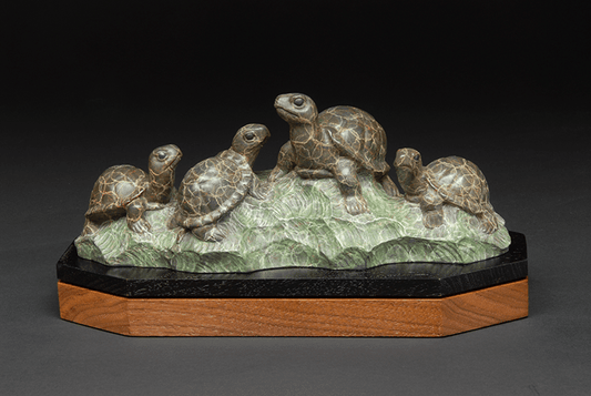 Slowpokes-Sculpture-Gerald Balciar-Sorrel Sky Gallery