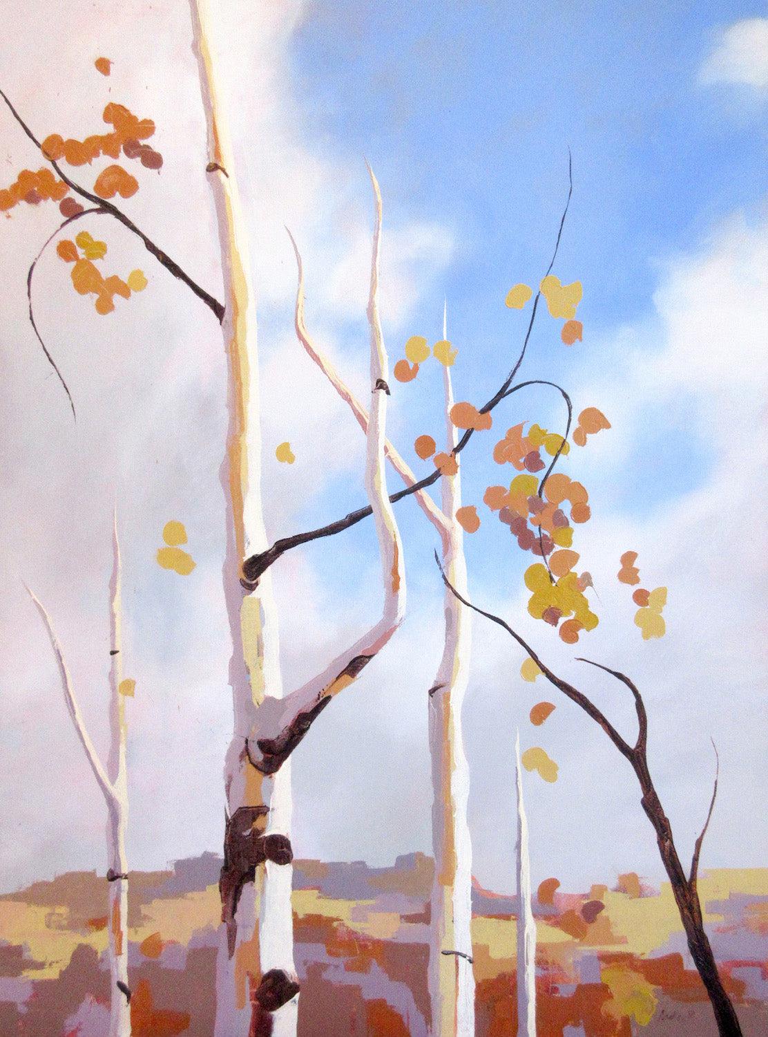 Those Last Leaves-Painting-Hadley Rampton-Sorrel Sky Gallery