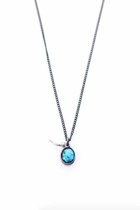Tusk & Turquoise Necklace
