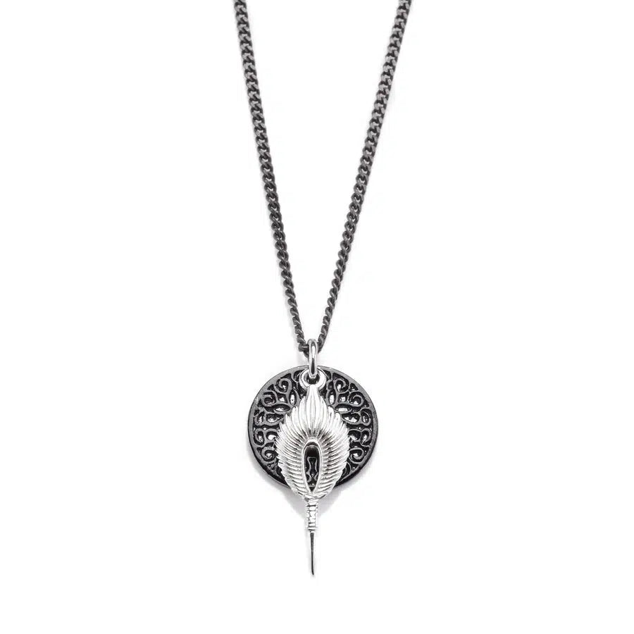 Feather Pendant Necklace