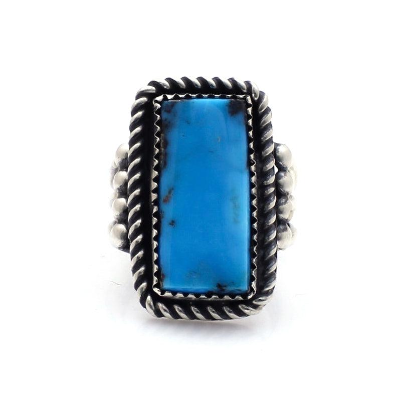 Bisbee Turquoise Ring-Jewelry-Jeanette Dale-Sorrel Sky Gallery