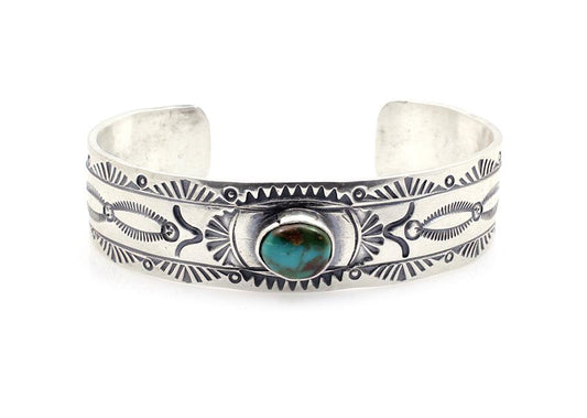 Royston Turquoise Bracelet-Jewelry-Jeanette Dale-Sorrel Sky Gallery