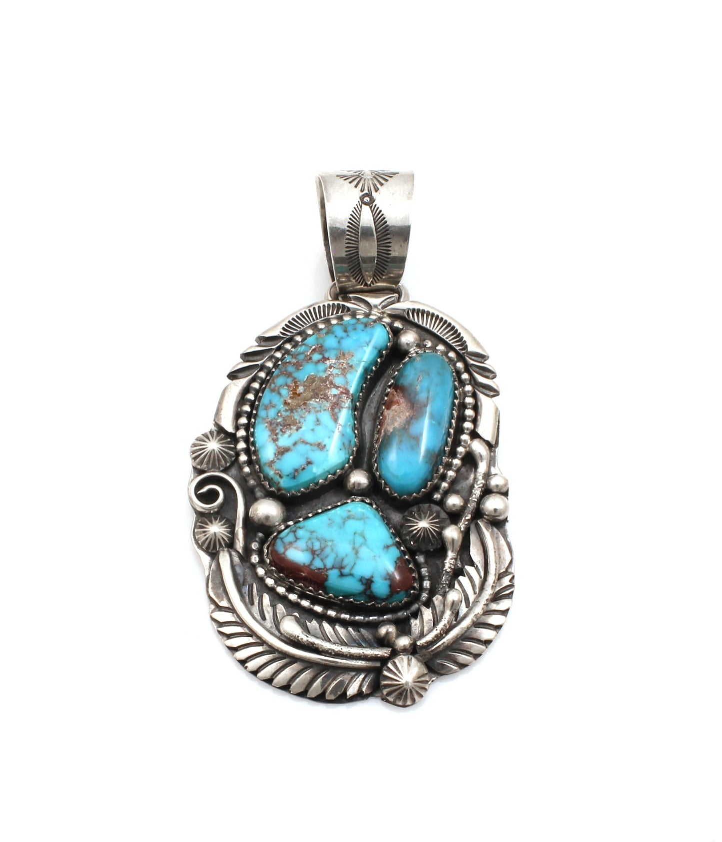 Bisbee Turquoise Pendant-jewelry-Jeanette Dale-Sorrel Sky Gallery