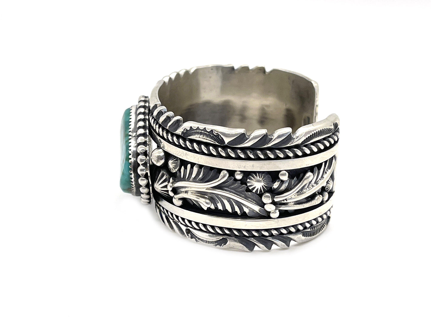 Blue Gem Cuff-jewelry-Jeanette Dale-Sorrel Sky Gallery