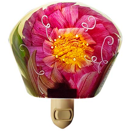 Pink Romance Flower Night Light-Sculpture-Jenny Floravita-Sorrel Sky Gallery