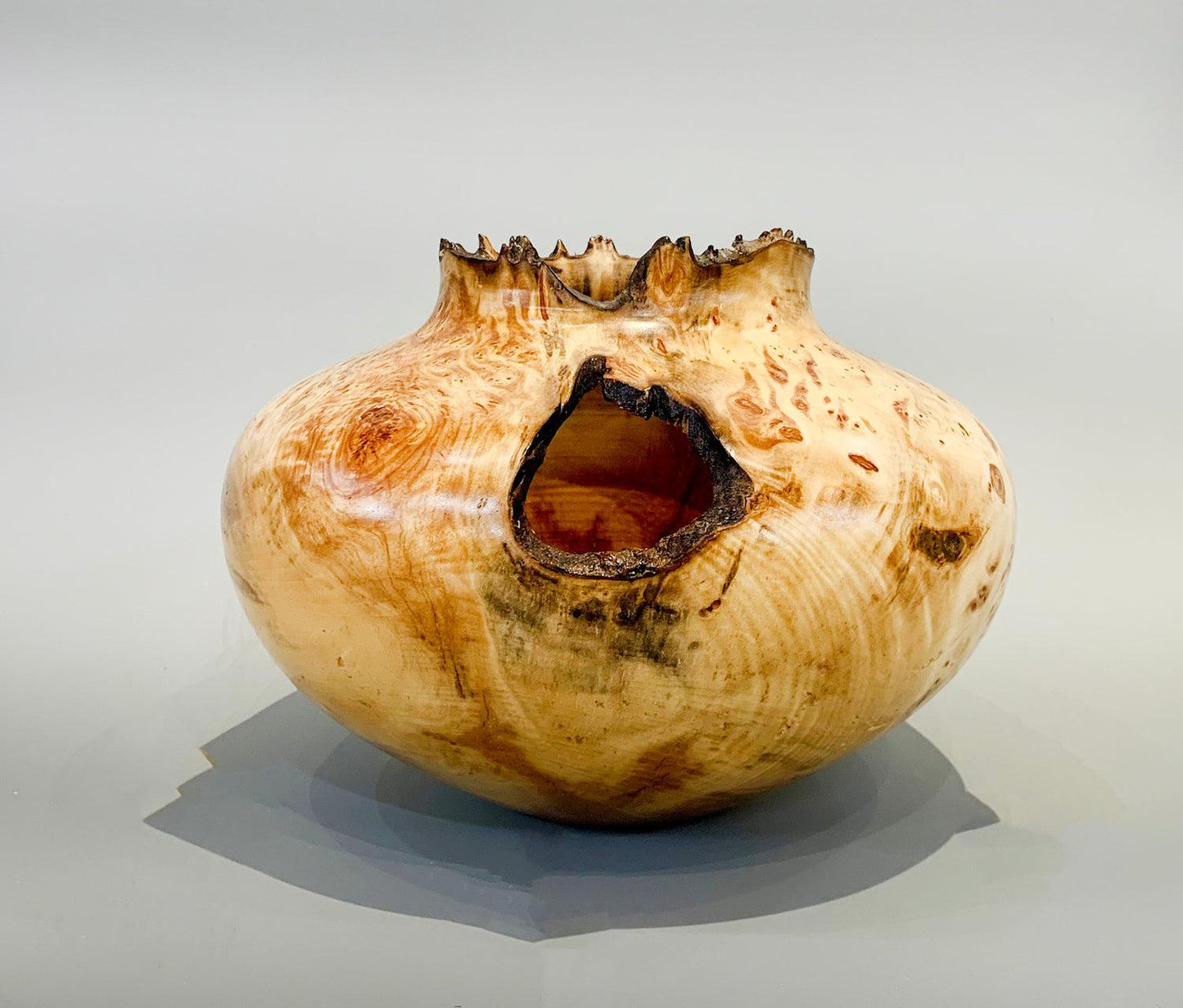 Aspen Burl Hollow Turning-Wood Turning-Jerry Wedekind-Sorrel Sky Gallery