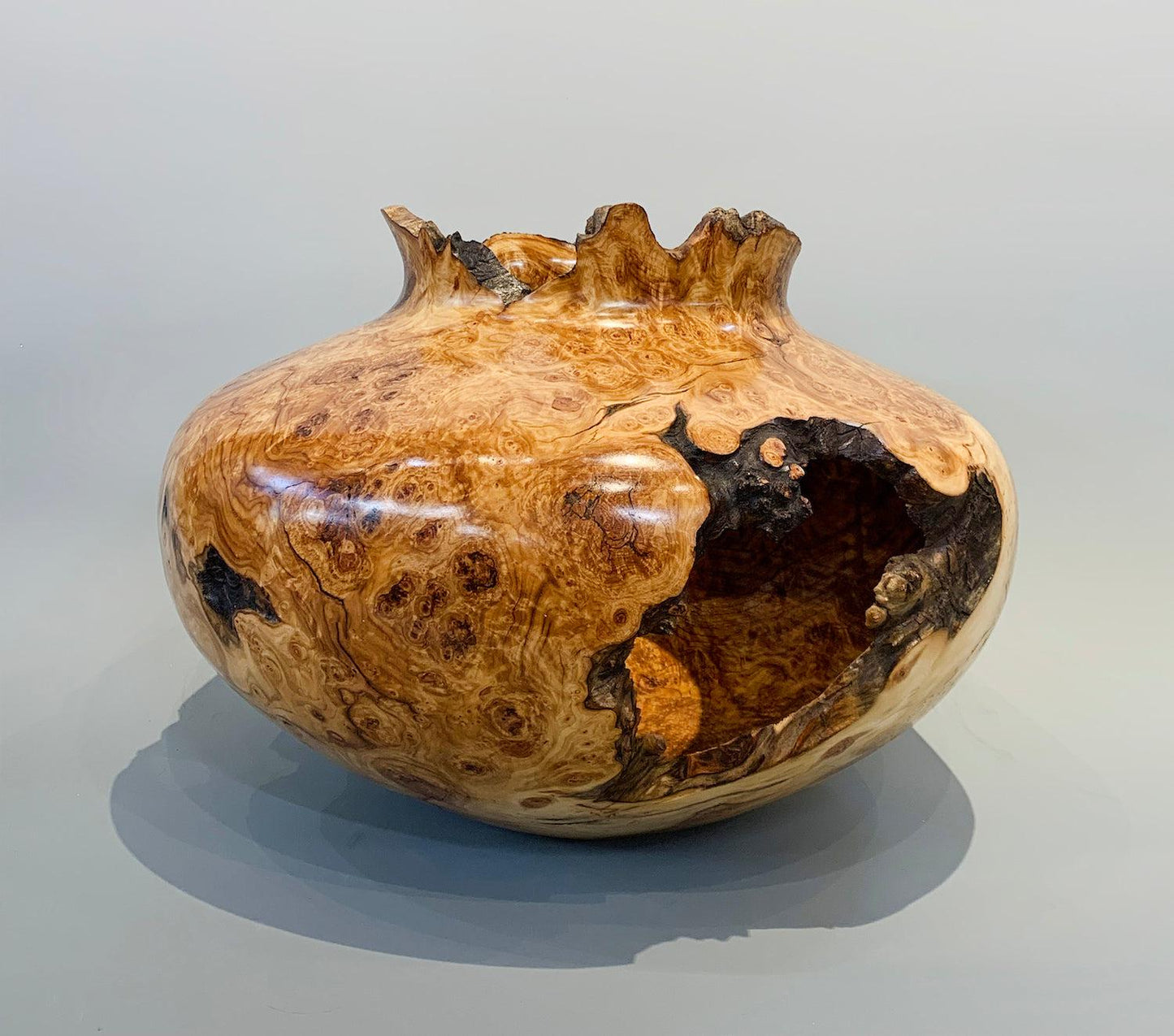 Aspen Burl Hollow Turning-Wood Turning-Jerry Wedekind-Sorrel Sky Gallery