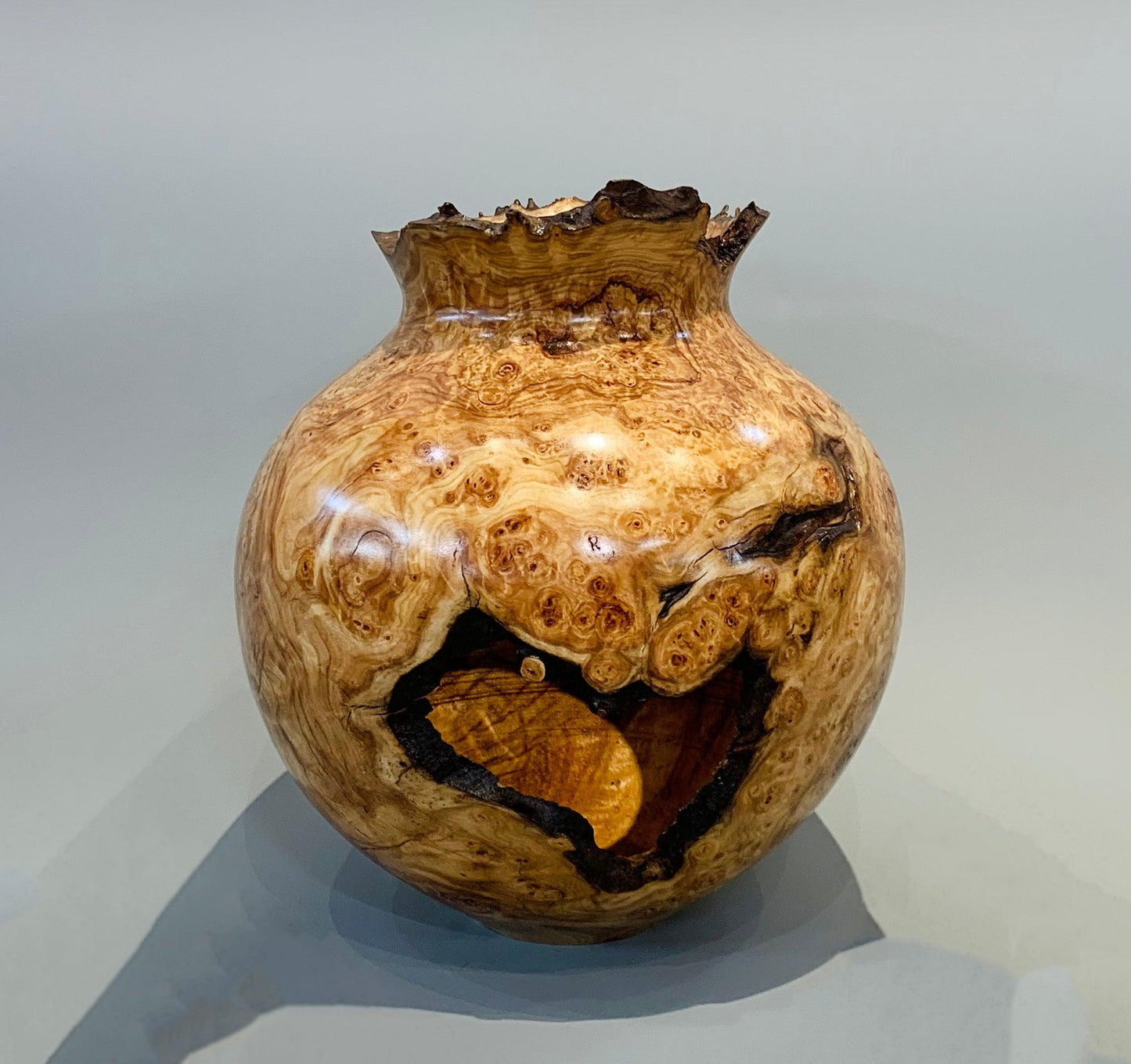 Aspen Burl Hollow Turning-Wood Turning-Jerry Wedekind-Sorrel Sky Gallery