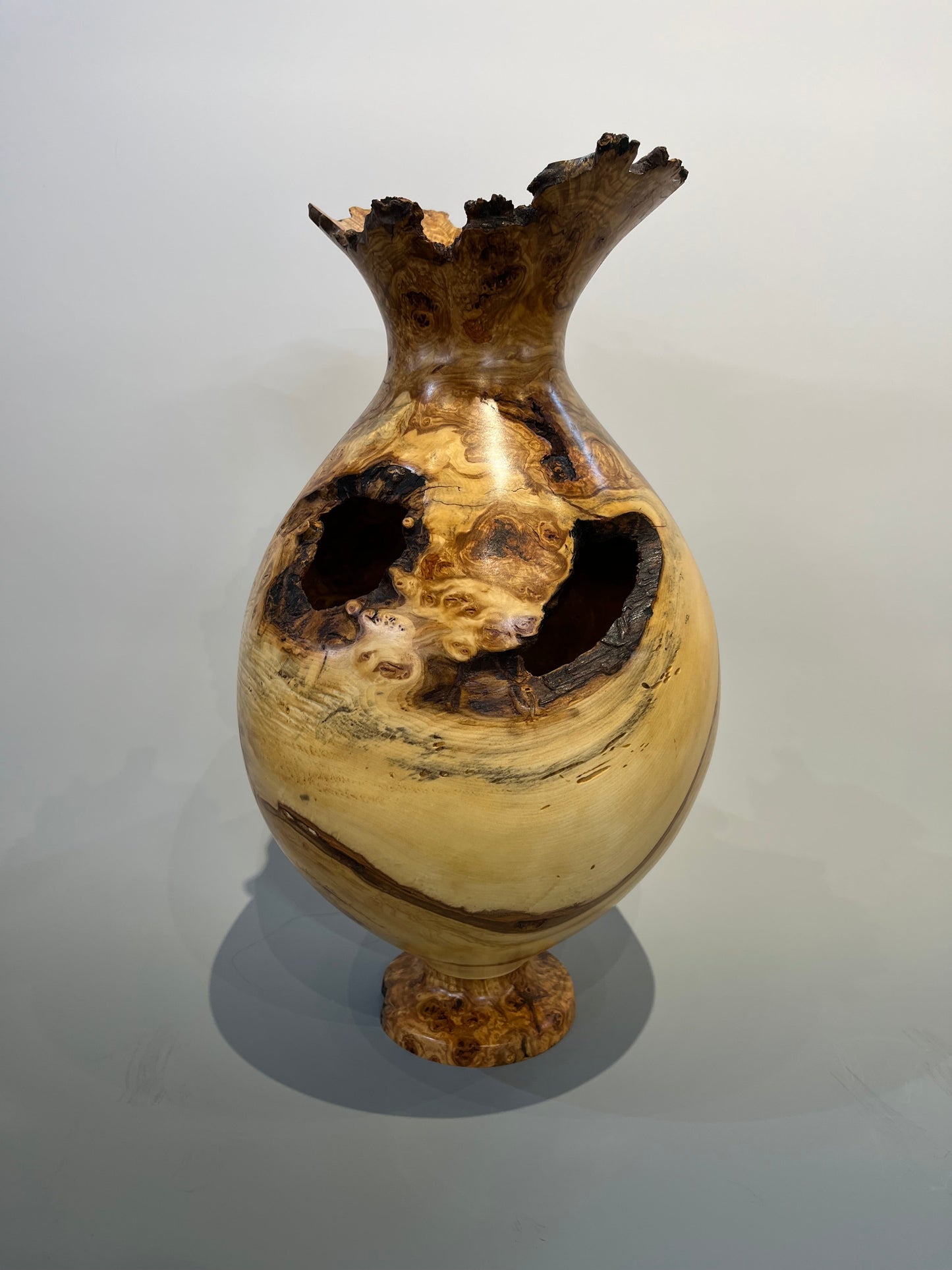 Aspen Burl Hollow Turning-Wood Turning-Jerry Wedekind-Sorrel Sky Gallery