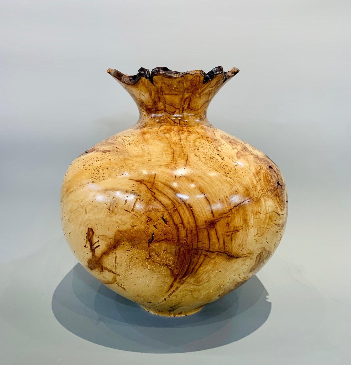 Aspen Burl Hollow Turning-Wood Turning-Jerry Wedekind-Sorrel Sky Gallery