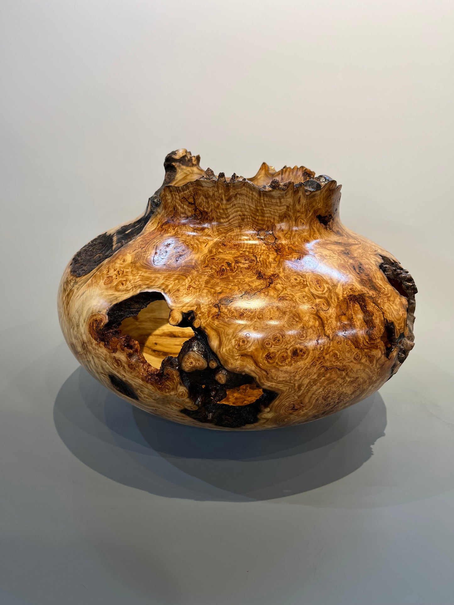 Aspen Burl Hollow Turning-Wood Turning-Jerry Wedekind-Sorrel Sky Gallery