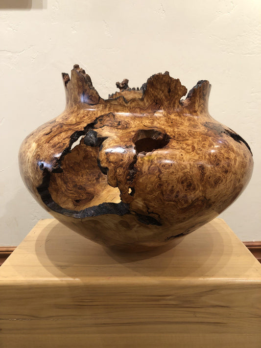 Aspen Burl Hollow Turning-Wood Turning-Jerry Wedekind-Sorrel Sky Gallery