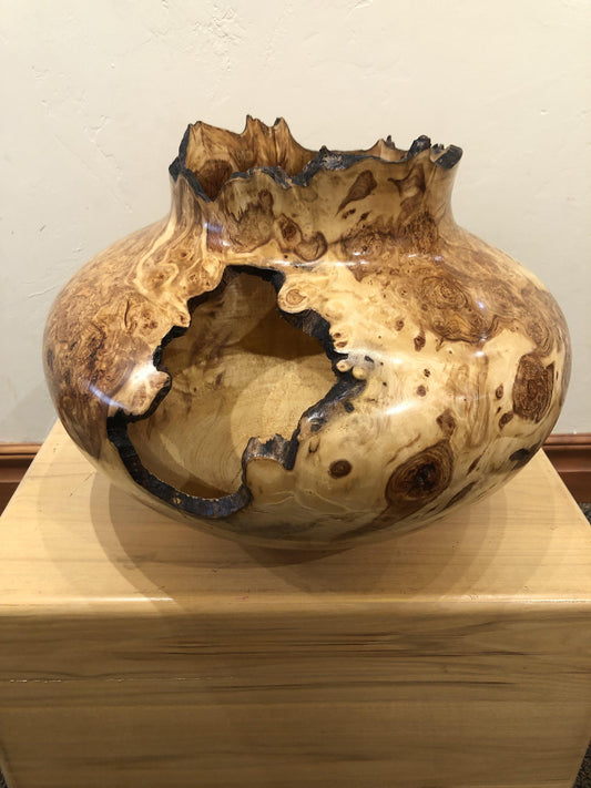Aspen Burl Hollow Turning-Wood Turning-Jerry Wedekind-Sorrel Sky Gallery