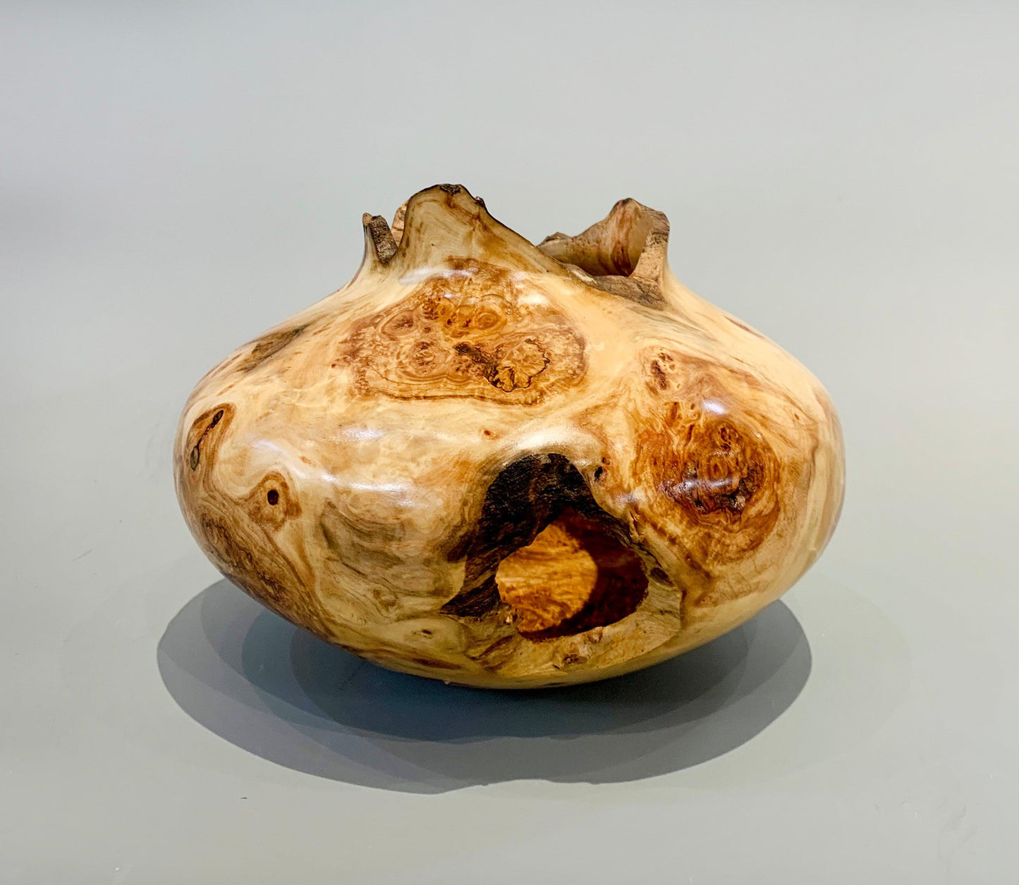 Aspen Burl Hollow Turning-Wood Turning-Jerry Wedekind-Sorrel Sky Gallery