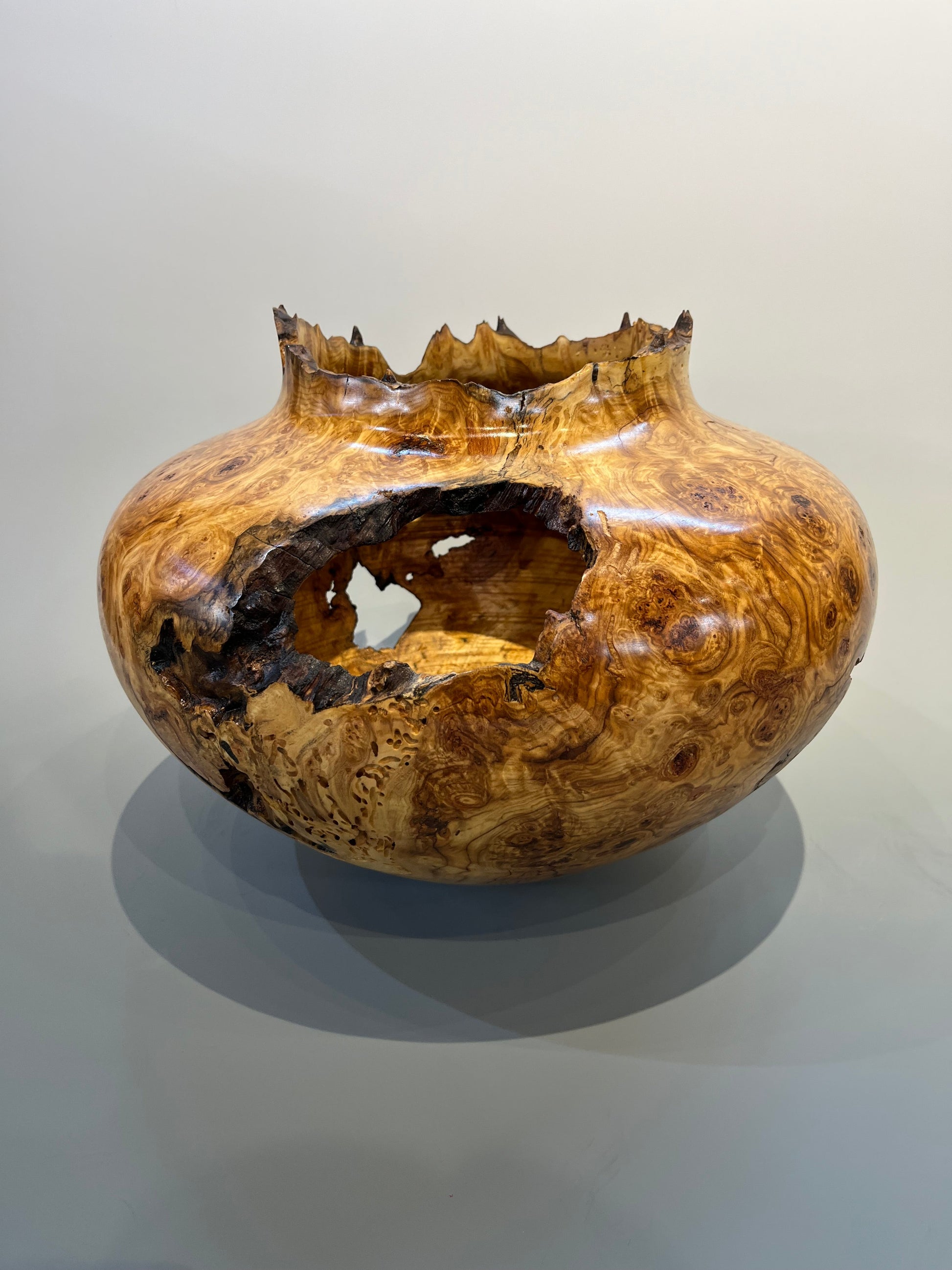 Aspen Burl Hollow Turning-Wood Turning-Jerry Wedekind-Sorrel Sky Gallery