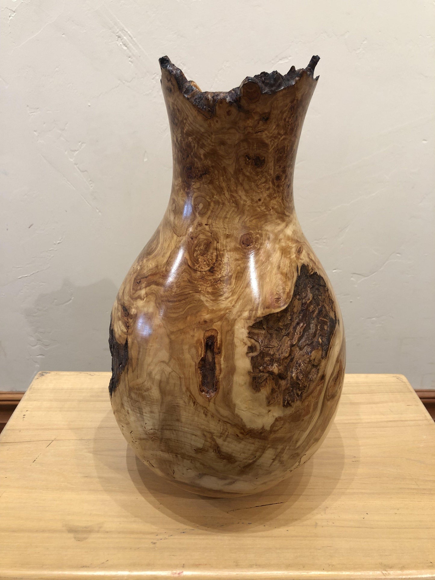 Aspen Burl Hollow Turning-Wood Turning-Jerry Wedekind-Sorrel Sky Gallery