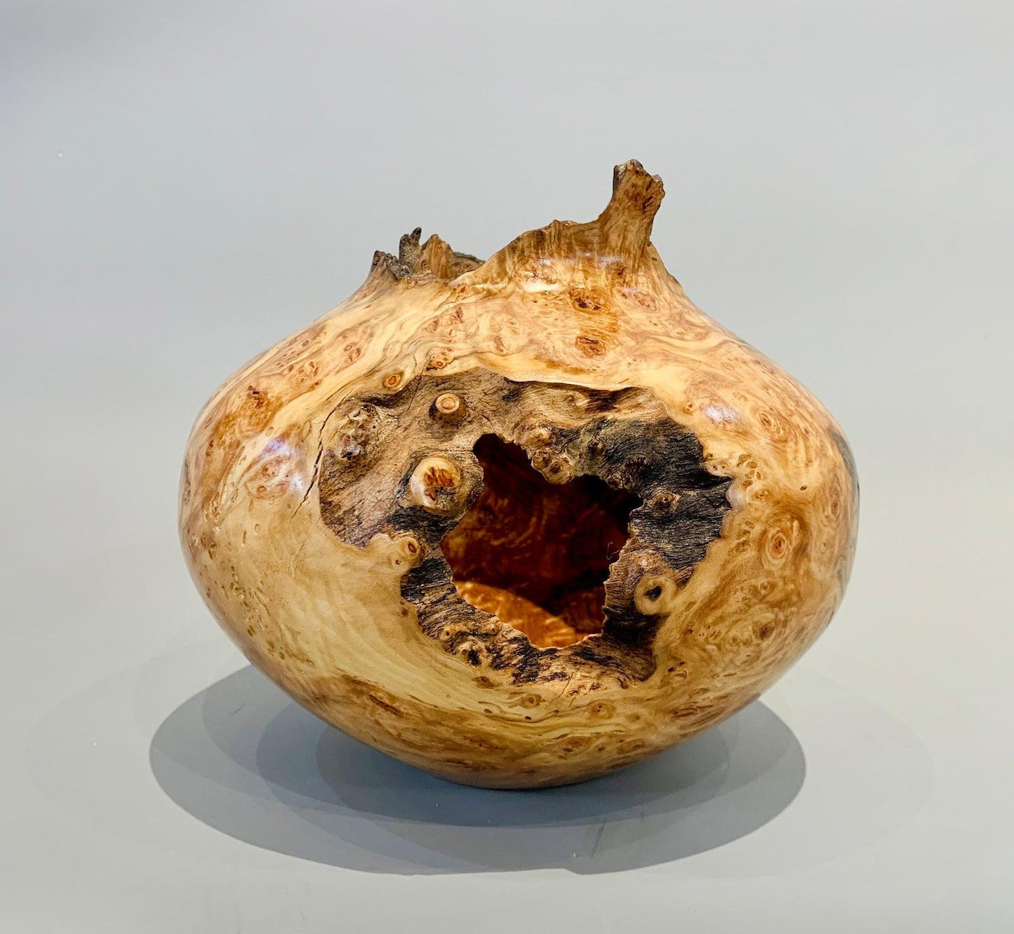 Aspen Burl Hollow Turning-Wood Turning-Jerry Wedekind-Sorrel Sky Gallery