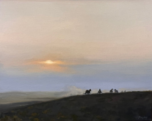 Nowhere to Run-Painting-Jim Bagley-Sorrel Sky Gallery