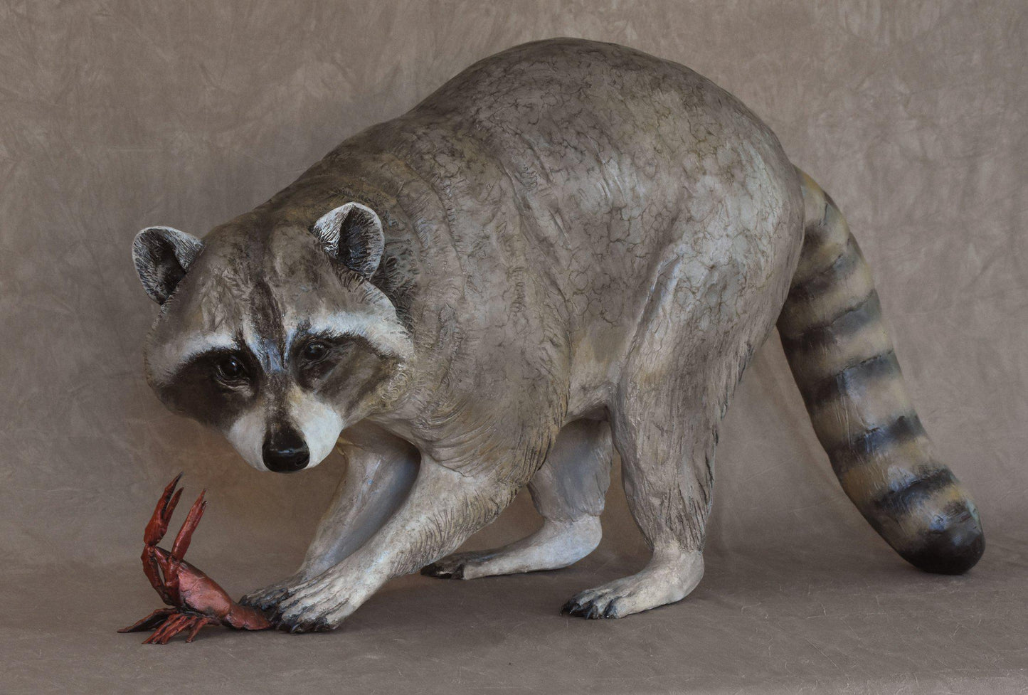 Raccoon I-Sculpture-Jim Eppler-Sorrel Sky Gallery