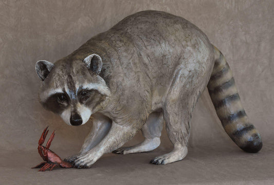 Raccoon I-Sculpture-Jim Eppler-Sorrel Sky Gallery