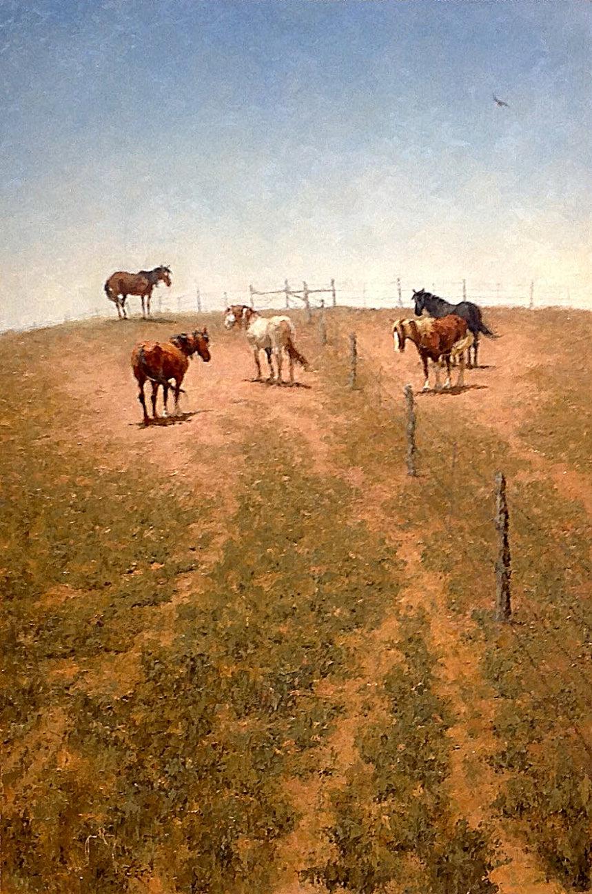 Good Fences Make Good Neighbors-Painting-Jim Rey-Sorrel Sky Gallery
