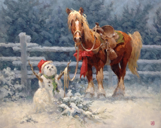 A Christmas Surprise-Print-Jim Rey-Sorrel Sky Gallery