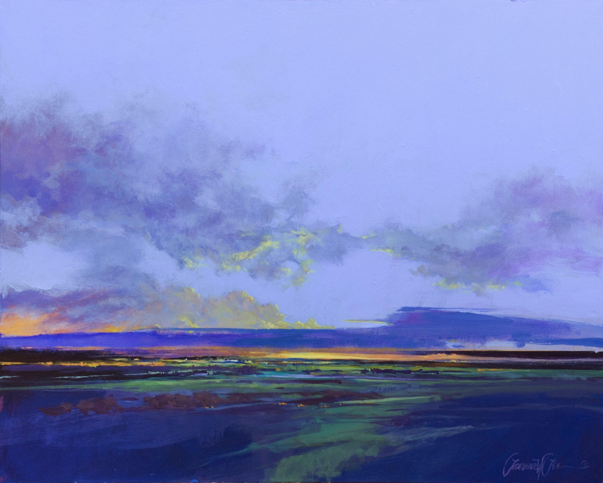 Rain Tomorrow, Maybe-Painting-Lawrence Lee-Sorrel Sky Gallery