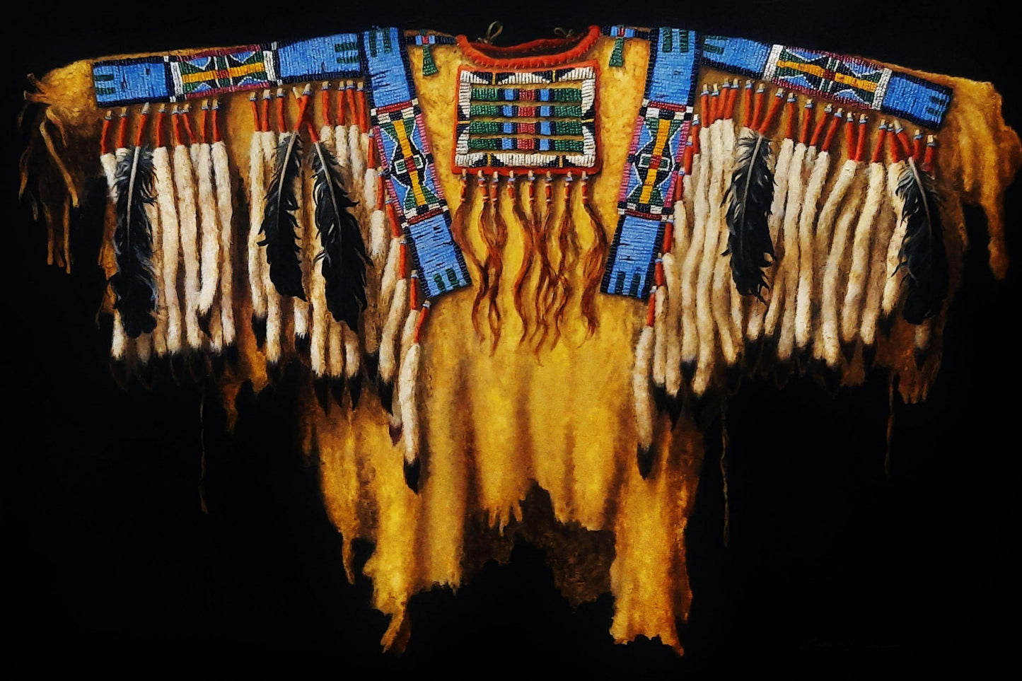 Good Medicine - Crow-Painting-Lisa Danielle-Sorrel Sky Gallery
