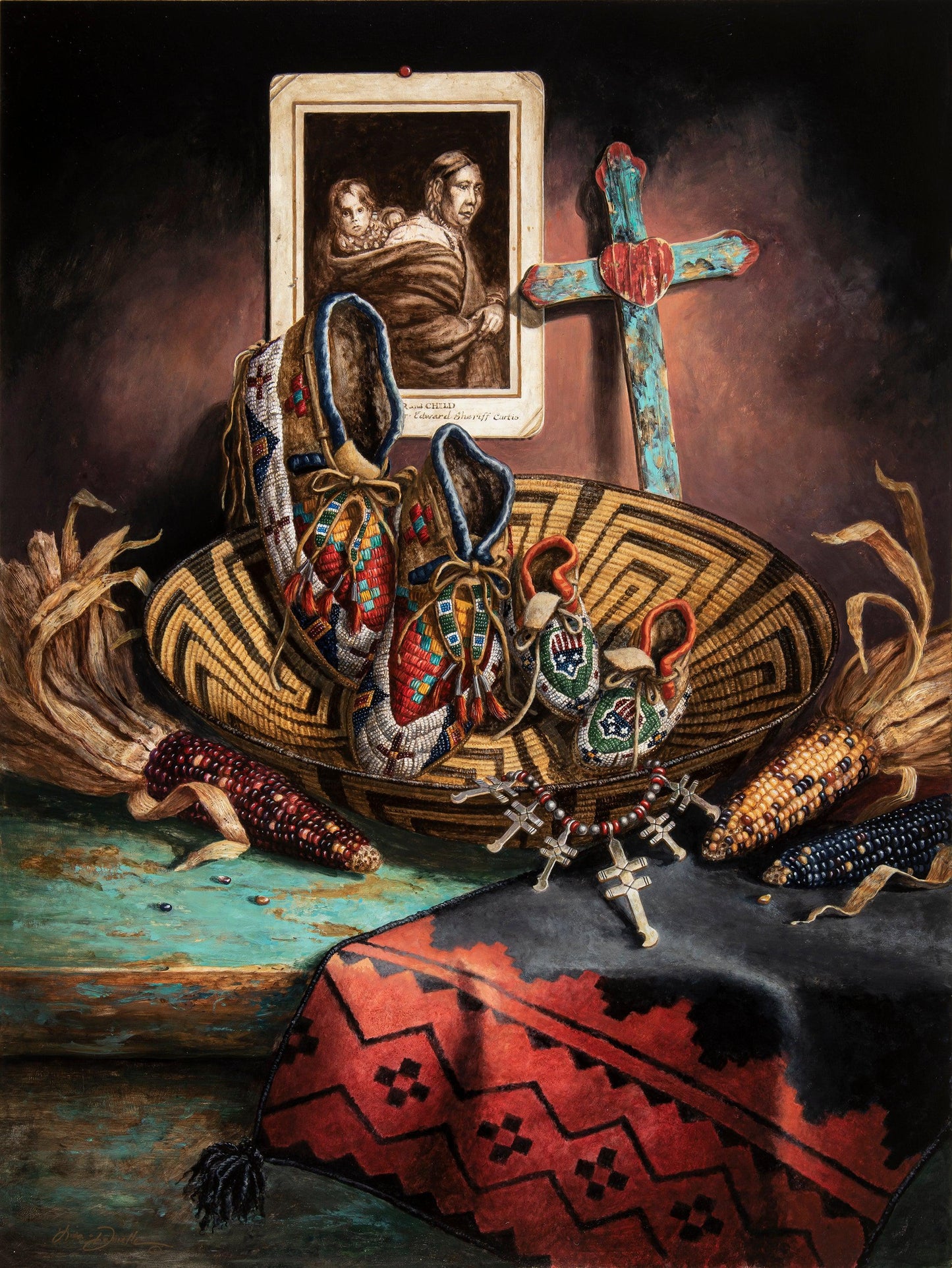 Keepers of Faith and Family-Painting-Lisa Danielle-Sorrel Sky Gallery