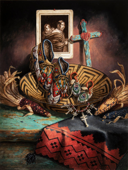 Keepers of Faith and Family-Painting-Lisa Danielle-Sorrel Sky Gallery