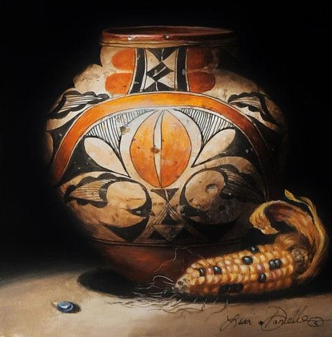 Little A-Maizing Acoma-Painting-Lisa Danielle-Sorrel Sky Gallery