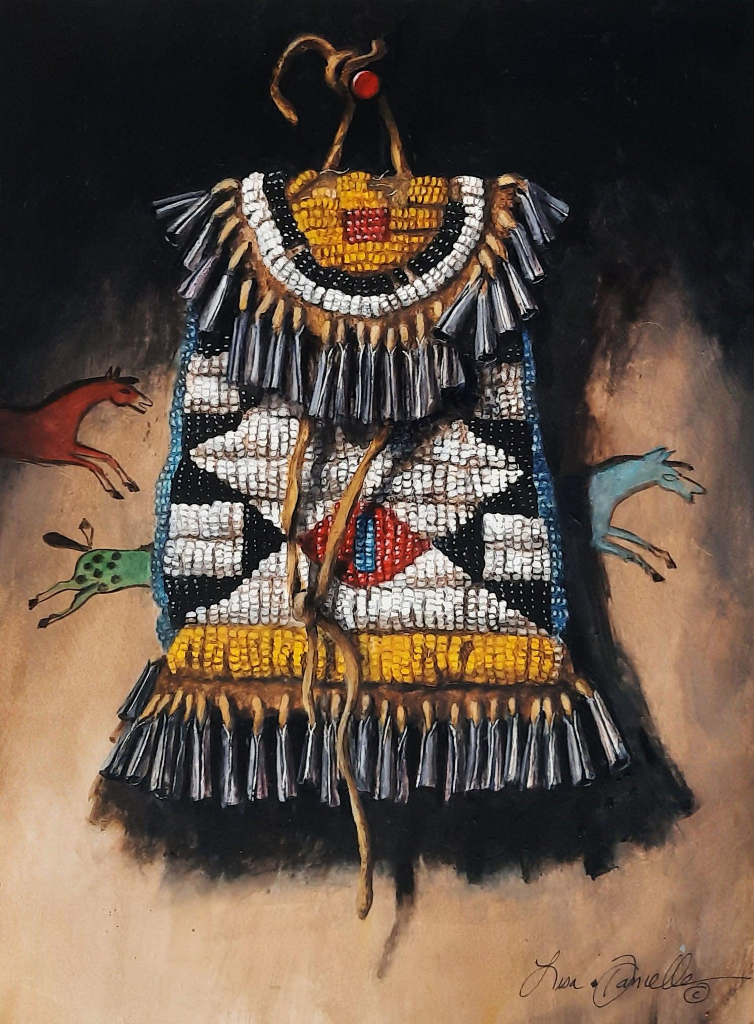 Little Arapaho Abstract-Painting-Lisa Danielle-Sorrel Sky Gallery