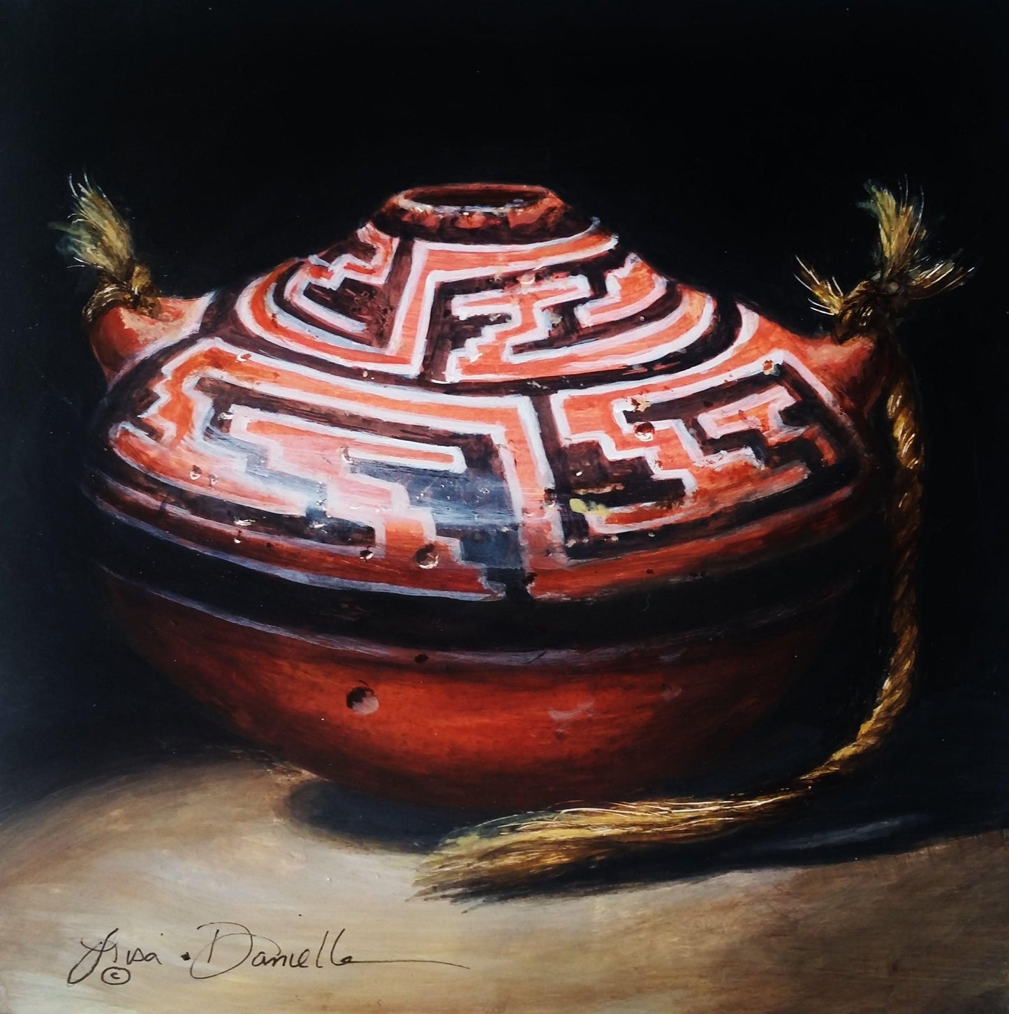 Little Odd Tonto-Painting-Lisa Danielle-Sorrel Sky Gallery