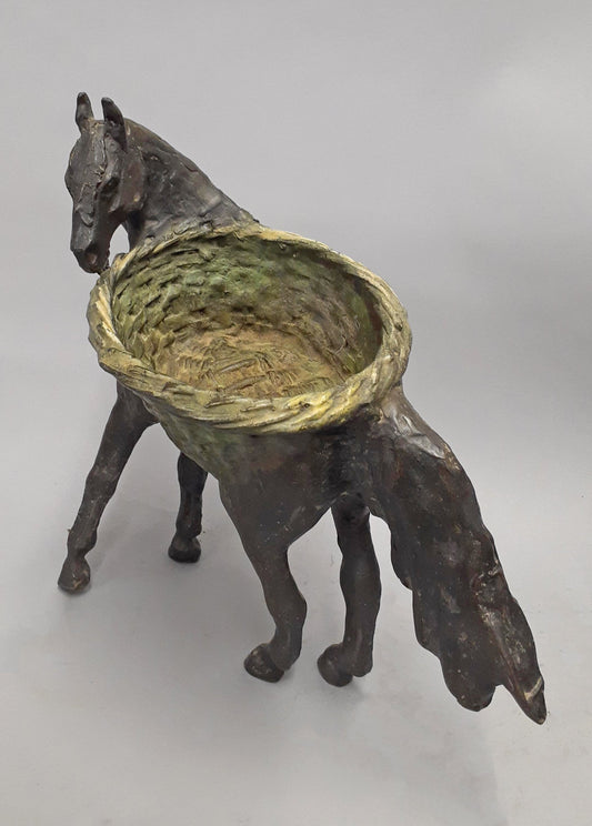 Tisket Tasket-Sculpture-Lisa Gordon-Sorrel Sky Gallery