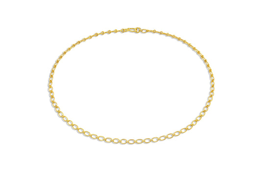 Cable Mini Link Chain Necklace-jewelry-Loren Nicole-Sorrel Sky Gallery