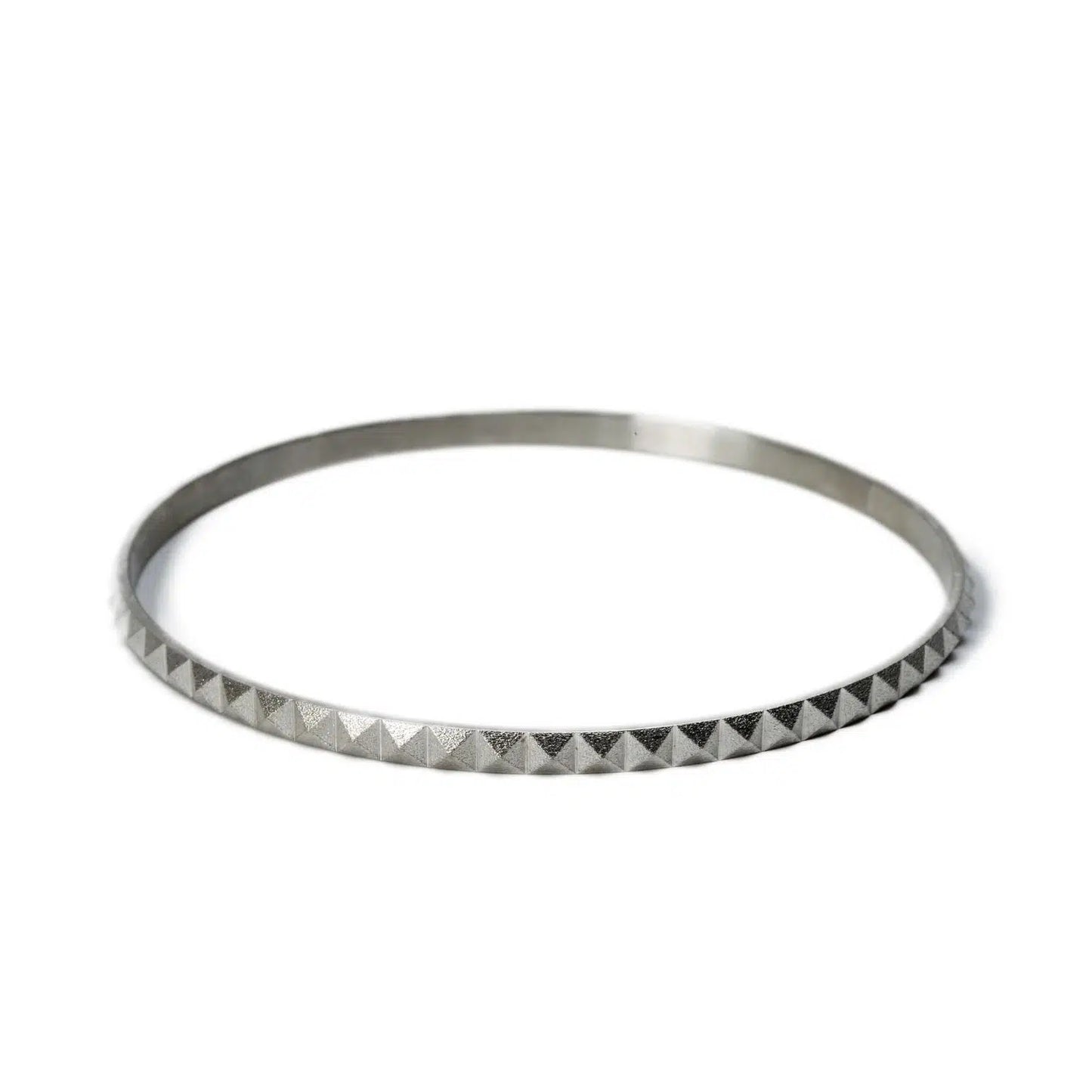 Pyramid Bangle Bracelet