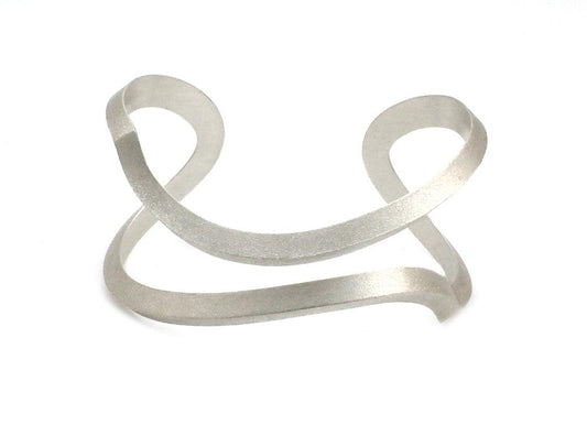 S 2.0 Cuff Bracelet-Jewelry-Maria Samora-Sorrel Sky Gallery