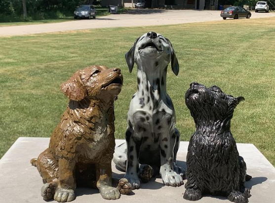 Dottie-Sculpture-Mark Dziewior-Sorrel Sky Gallery