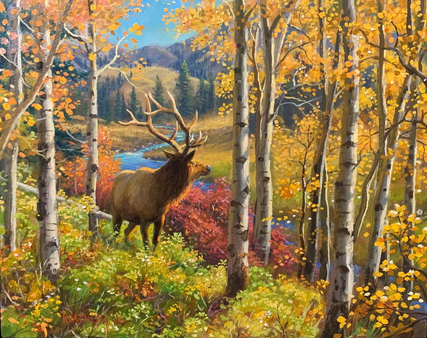 Colorado Gold-Painting-Mark Keathley-Sorrel Sky Gallery