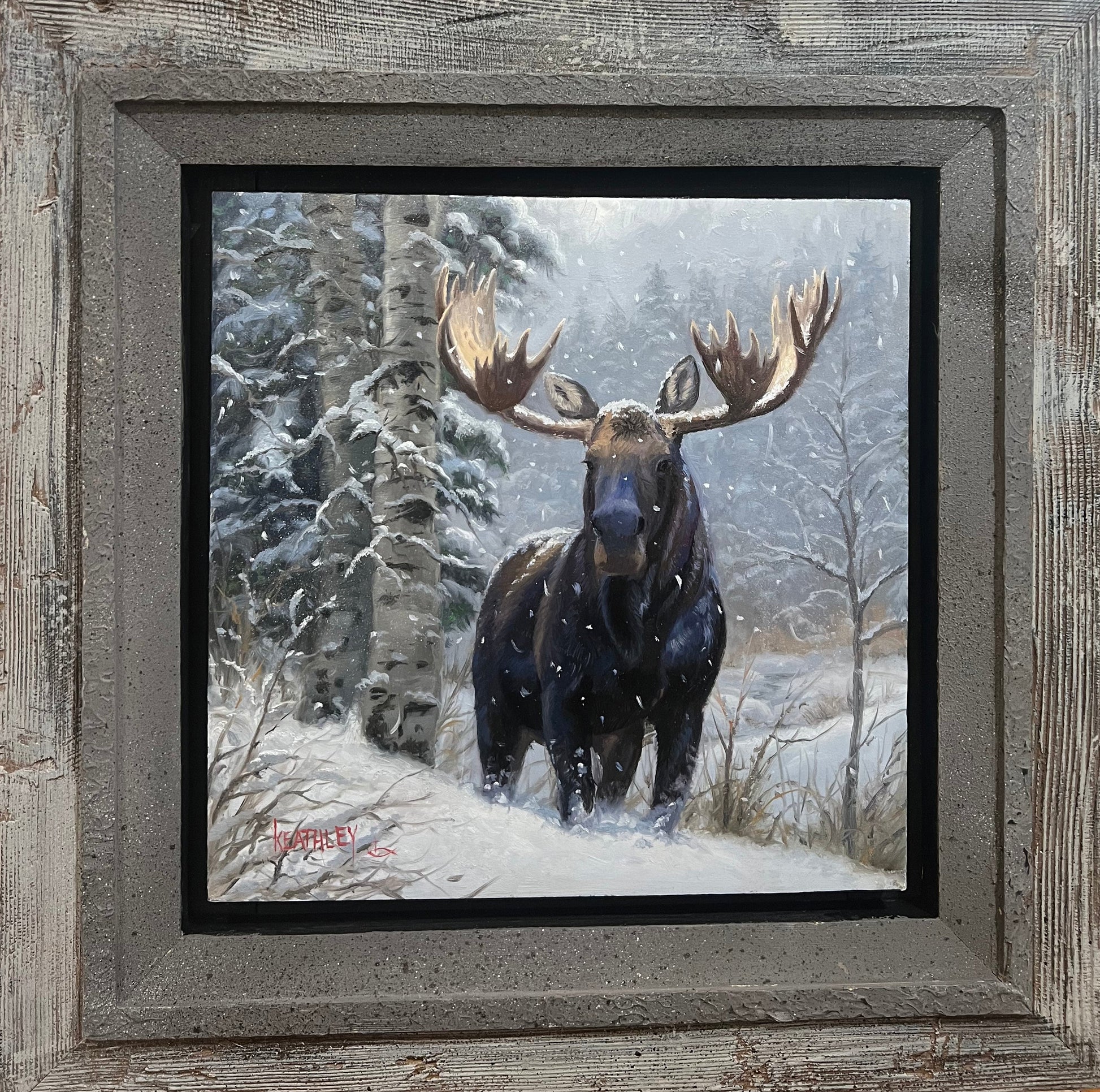Moose-Painting-Mark Keathley-Sorrel Sky Gallery