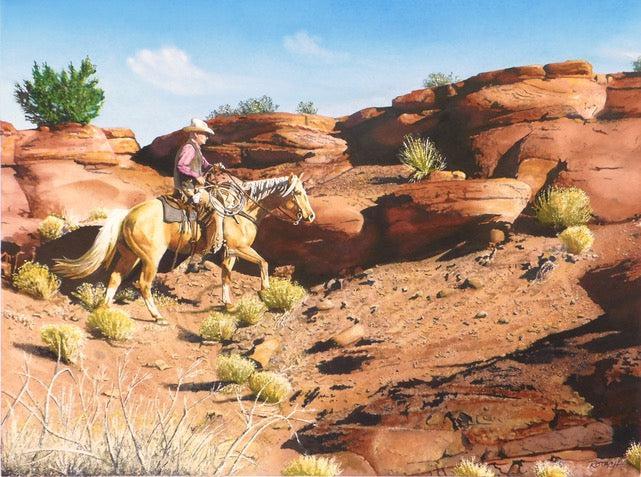 The Tracker-Painting-Marlin Rotach-Sorrel Sky Gallery