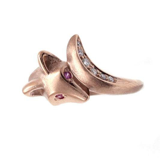 Baby Fox Ring-Jewelry-Michael Tatom-Sorrel Sky Gallery