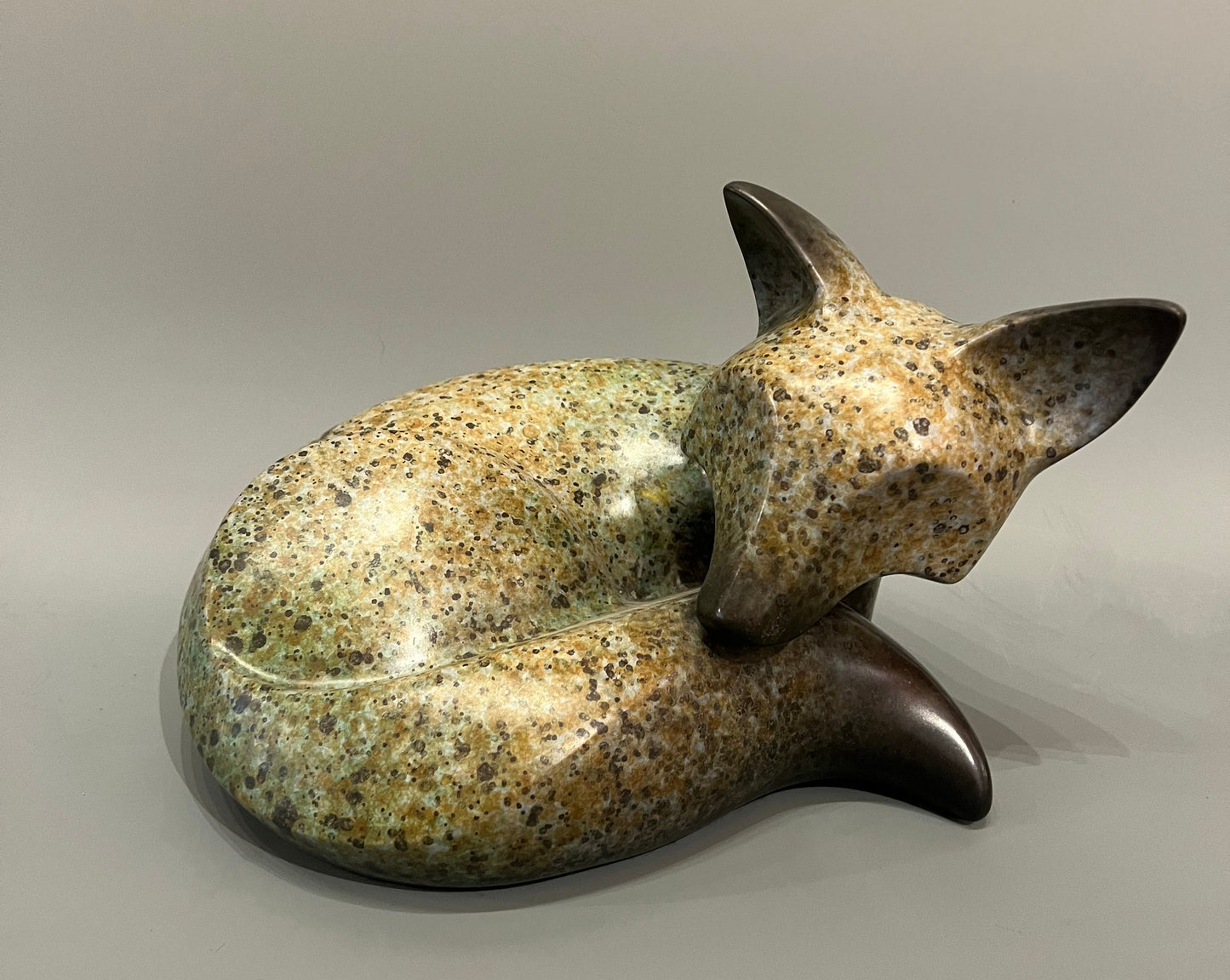 Laying Kit Fox - Life Size