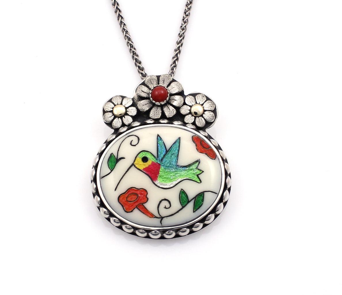 Hummingbird Pendant-Michelle Tapia-Sorrel Sky Gallery