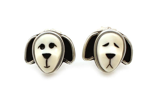 Floppy Dog Earrings-Jewelry-Michelle Tapia-Sorrel Sky Gallery