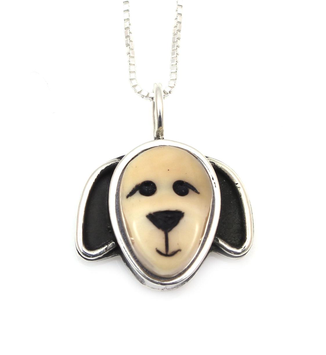 Floppy Dog Pendant-Jewelry-Michelle Tapia-Sorrel Sky Gallery