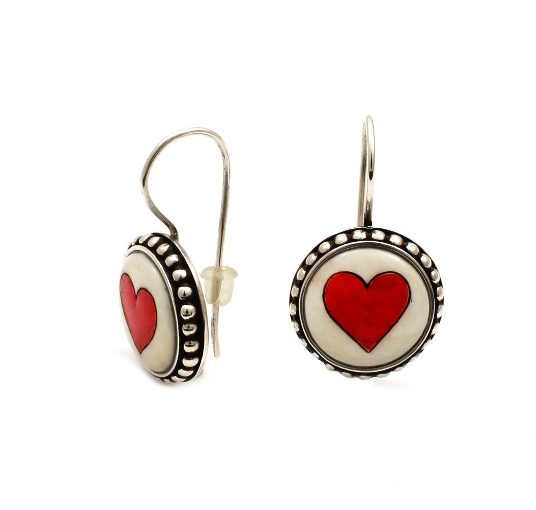 Heart Earrings-Jewelry-Michelle Tapia-Sorrel Sky Gallery