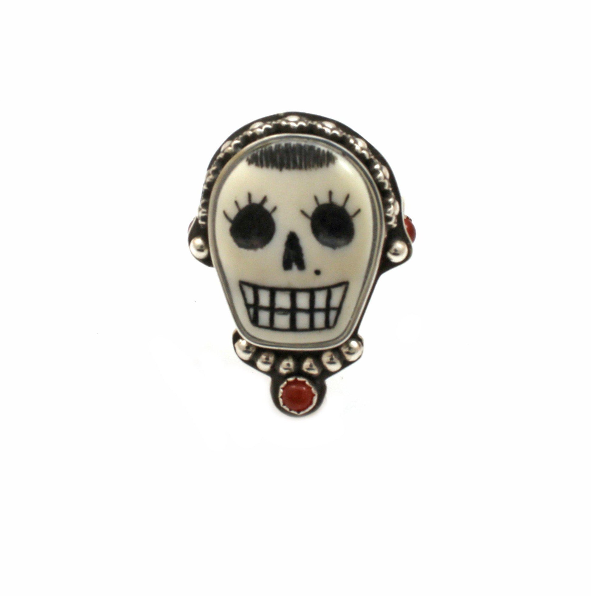 La Muerta Bonita Ring-jewelry-Michelle Tapia-Sorrel Sky Gallery