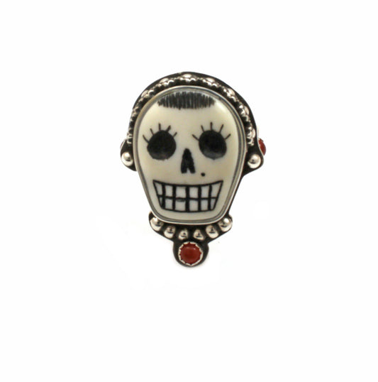 La Muerta Bonita Ring-jewelry-Michelle Tapia-Sorrel Sky Gallery